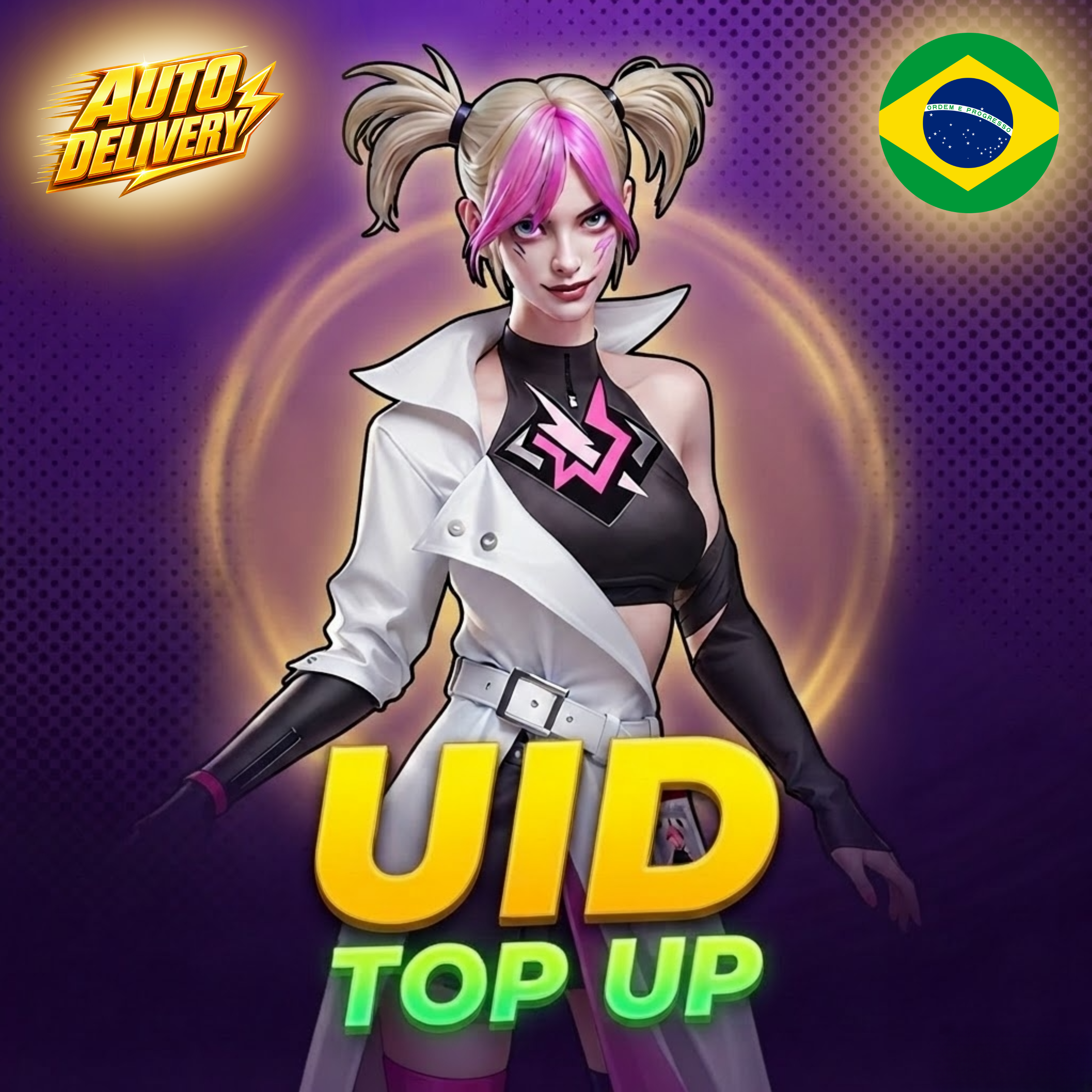 Free Fire diamond top up for Brazil server